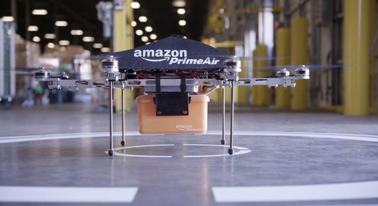 Main image of article Five Years Later, Where are the Amazon Delivery Drones?