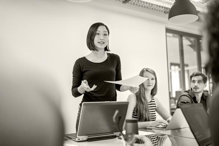 FemaleAsianLeader.jpg Main image of article Dice's Equality in Tech Report: Slow Progress on Tech Diversity