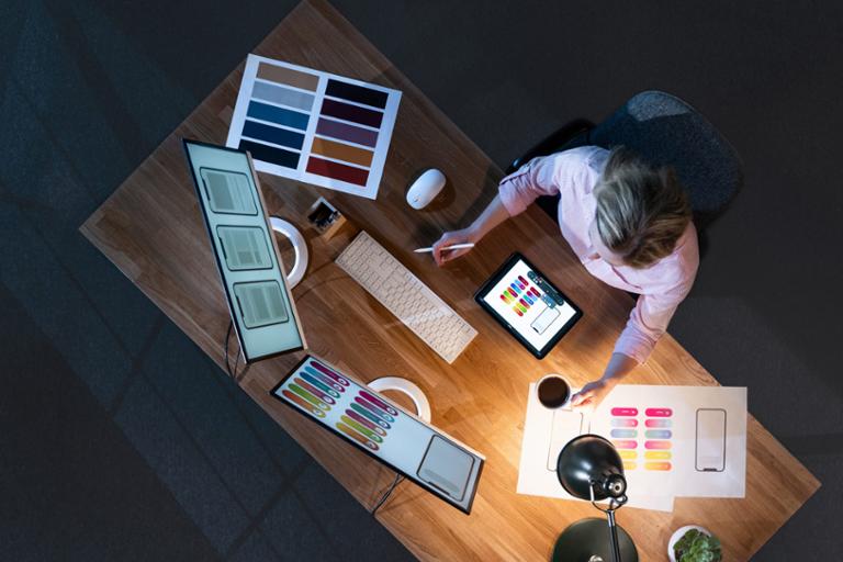 GettyImages-1290675196.jpg Graphic Designer working on a project