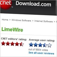 Go to article CNET Sued for Providing LimeWire Downloads