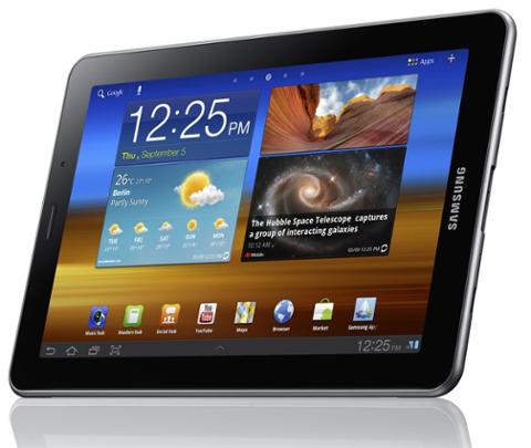 Samsung Launches Its Galaxy Tab 7.7