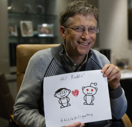 Go to article Bill Gates Talks Databases, Free Software on Reddit