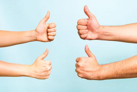 Thumbs Up for HR Professionals and Recruiters