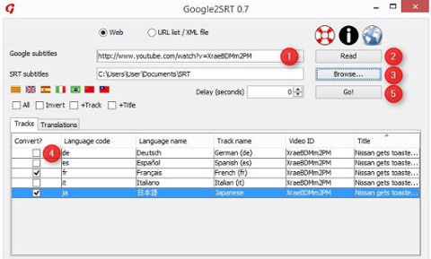 Go to article SourceForge Q&A: YouTube Subtitle Conversion