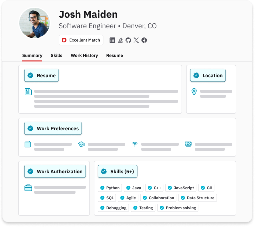 Find your next tech hire with AI precision