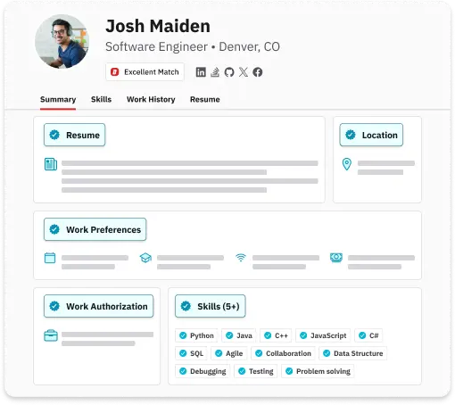 Find your next tech hire with AI precision