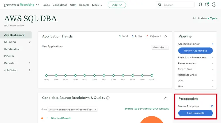 IntelliSearch for Greenhouse