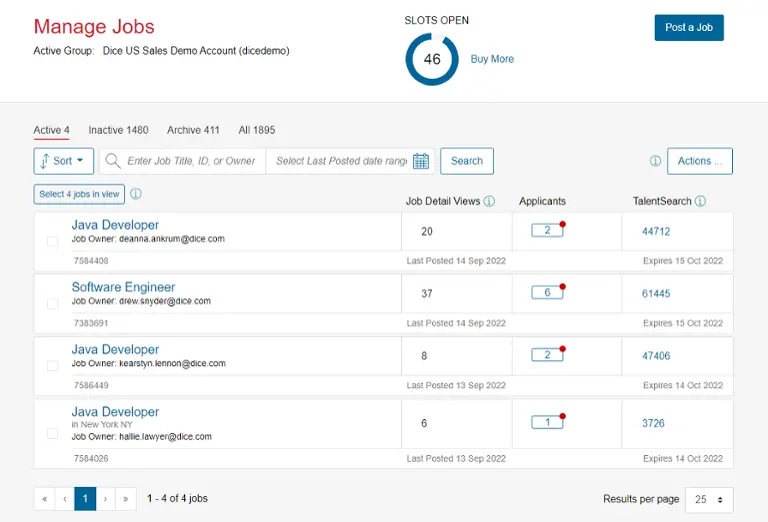 Jobs and Application Management Enhancements
