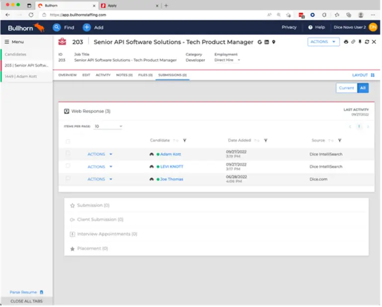 Easy Post for Bullhorn
