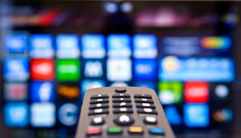 remote control with TV