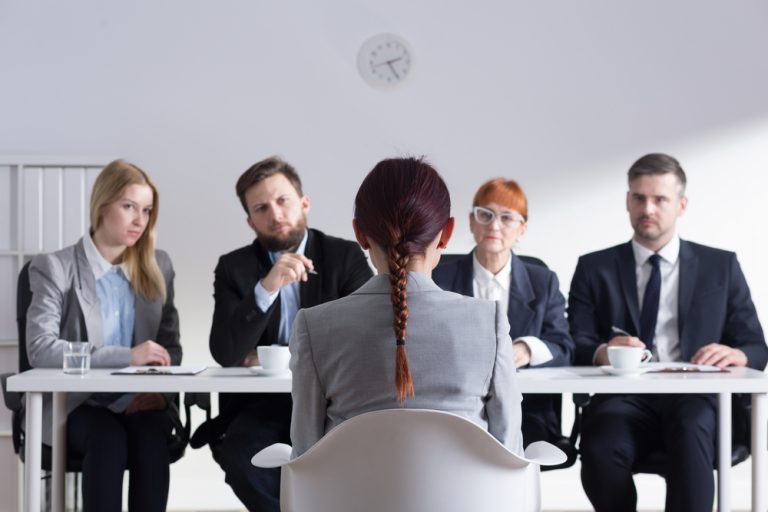 job interview panel discussion