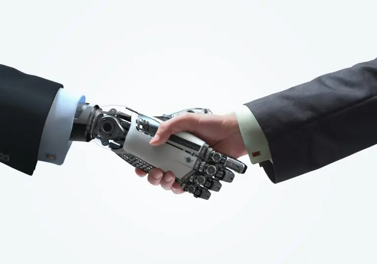 human robot handshake