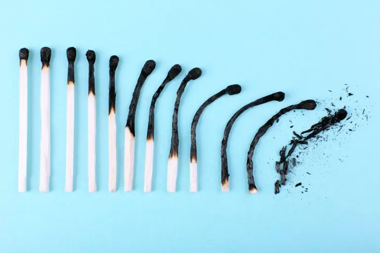 matches burned in sequence