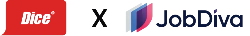 JobDiva and Dice logo