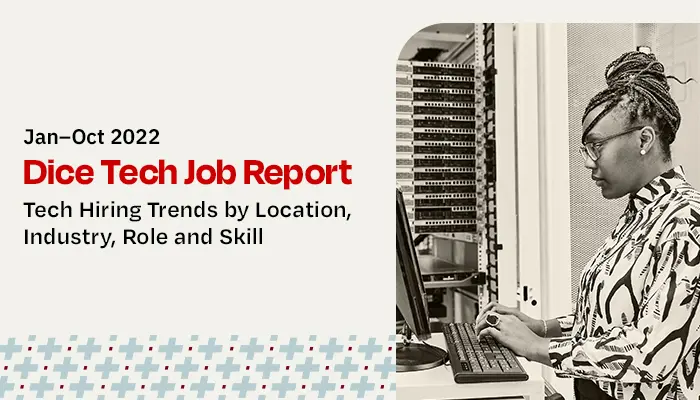 woman working in server room