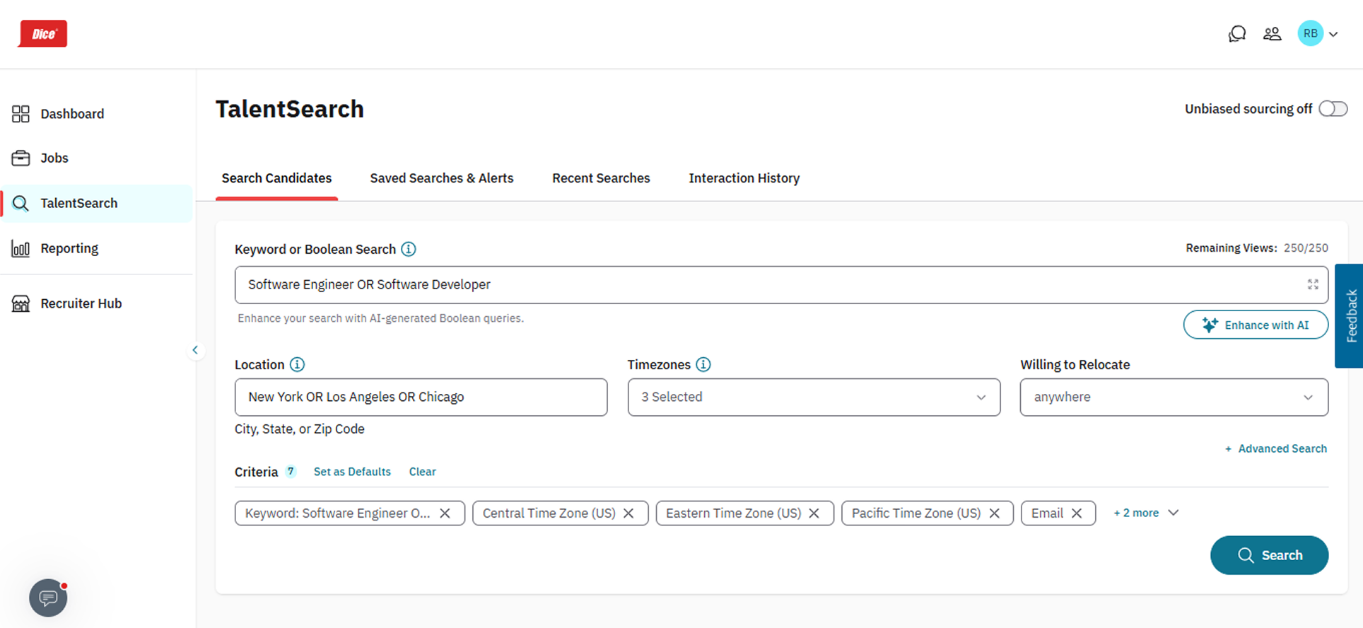 Enter a role or search criteria, and let AI surface relevant tech candidates in seconds.